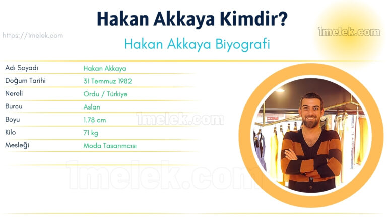 hakan akkaya kilo boyu kac nereli kac yasinda esi kimdir
