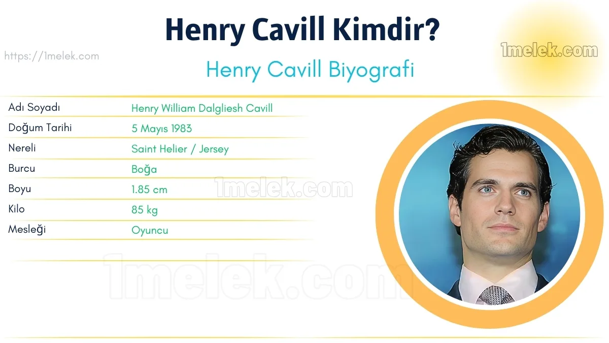 Henry Cavill Boyu, Kilosu, Yaşı, Biyografisi