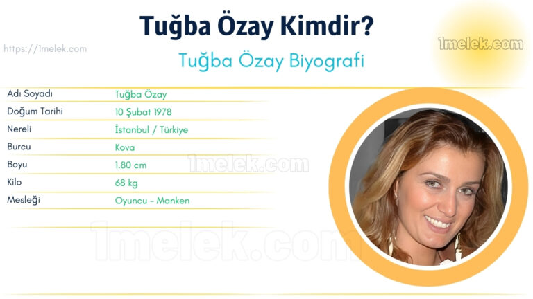 tugba ozay kac kilo boyu kac nereli kac yasinda esi kimdir