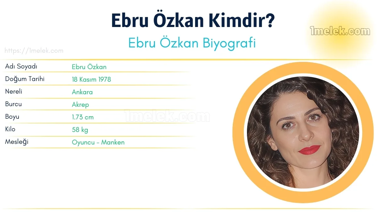 Ebru Özkan – Kaç Kilo, Boyu Kaç, Nereli, Kaç Yaşında, Kimdir ?