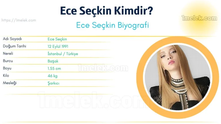 ece seckin kac kilo boyu kac nereli kac yasinda esi kimdir