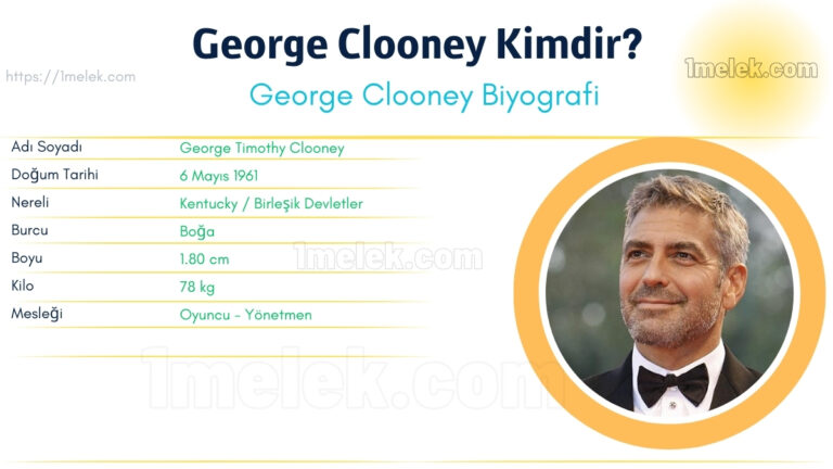 george clooney kac kilo boyu kac nereli kac yasinda esi kimdir