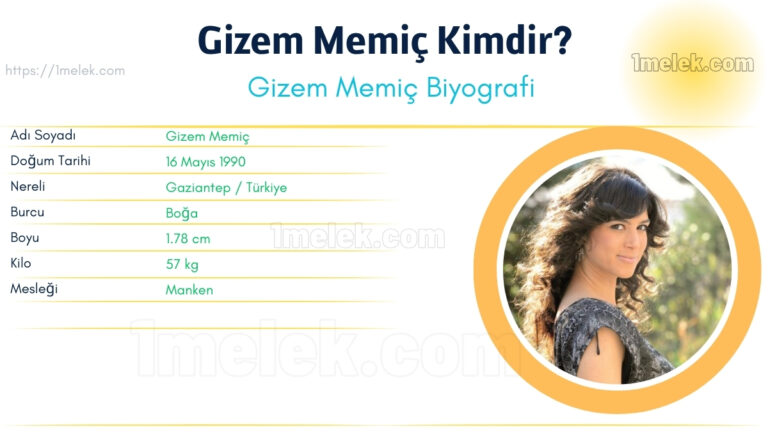 gizem memic kac kilo boyu kac nereli kac yasinda esi kimdir