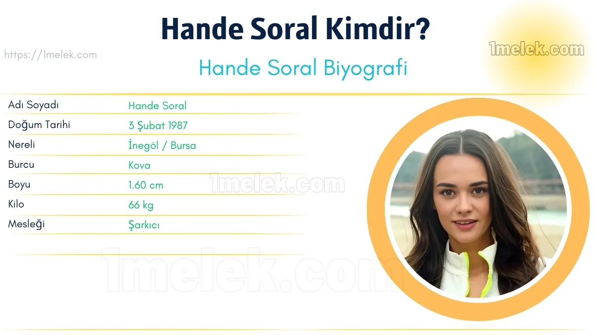Hande Soral – Kaç Kilo, Boyu Kaç, Nereli, Kaç Yaşında, Kimdir ?