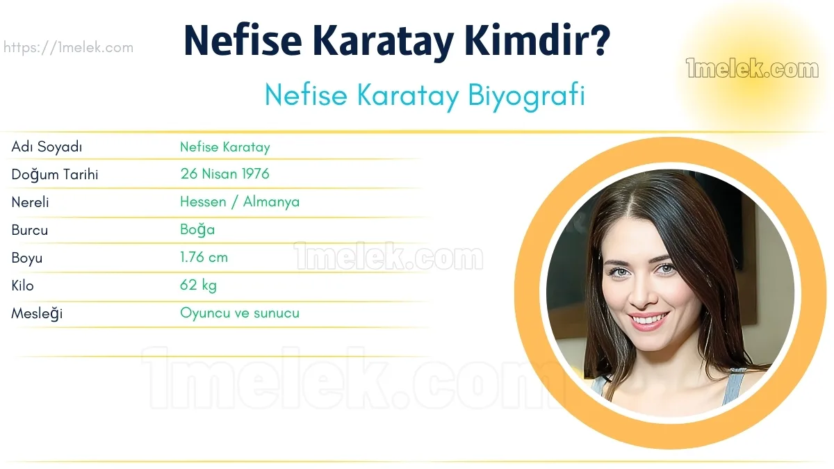 Nefise Karatay – Kaç Kilo, Boyu Kaç, Nereli, Kaç Yaşında, Kimdir ?