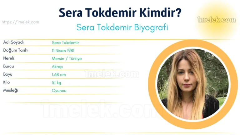sera tokdemir kac kilo boyu kac nereli kac yasinda esi kimdir