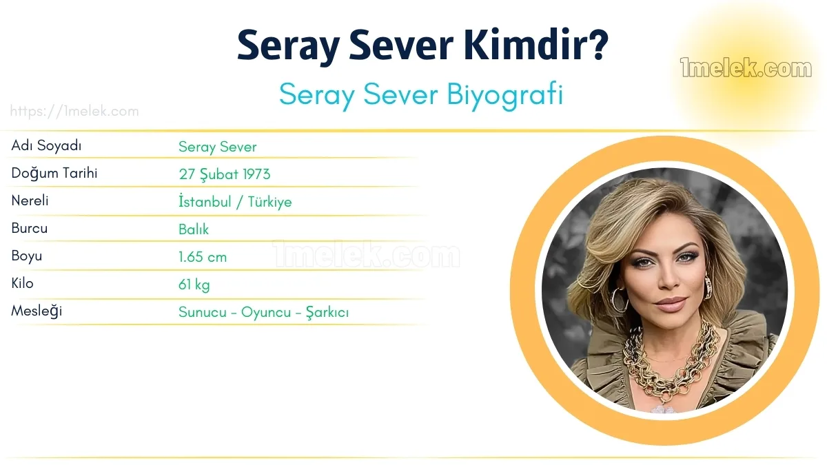 Seray Sever – Kaç Kilo, Boyu Kaç, Nereli, Kaç Yaşında, Kimdir ?