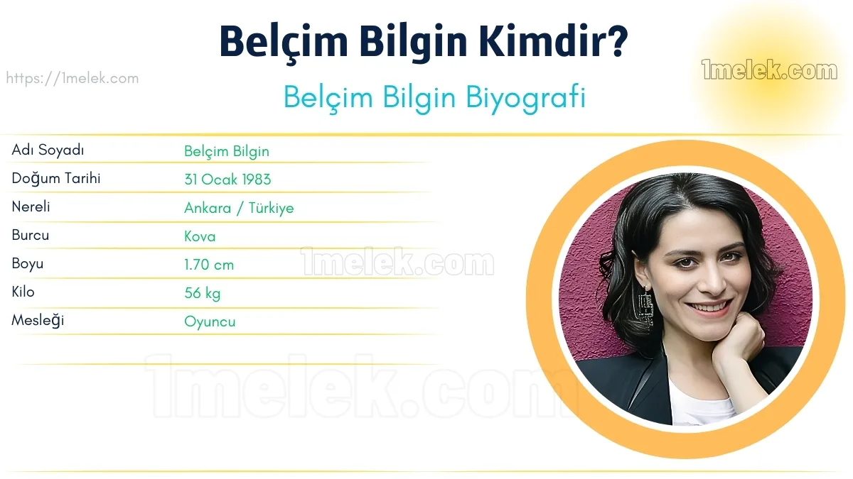 Belçim Bilgin – Kaç Kilo, Boyu Kaç, Nereli, Kaç Yaşında, Kimdir ?