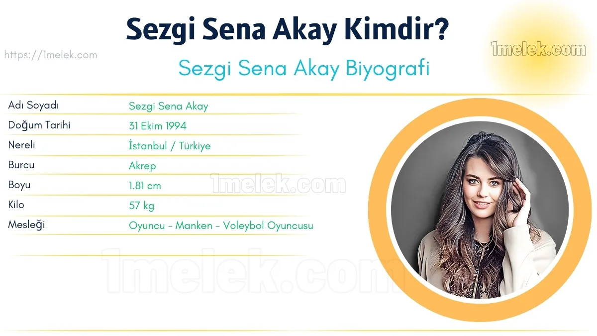 Sezgi Sena Akay – Kaç Kilo, Boyu Kaç, Nereli, Kaç Yaşında, Kimdir ?