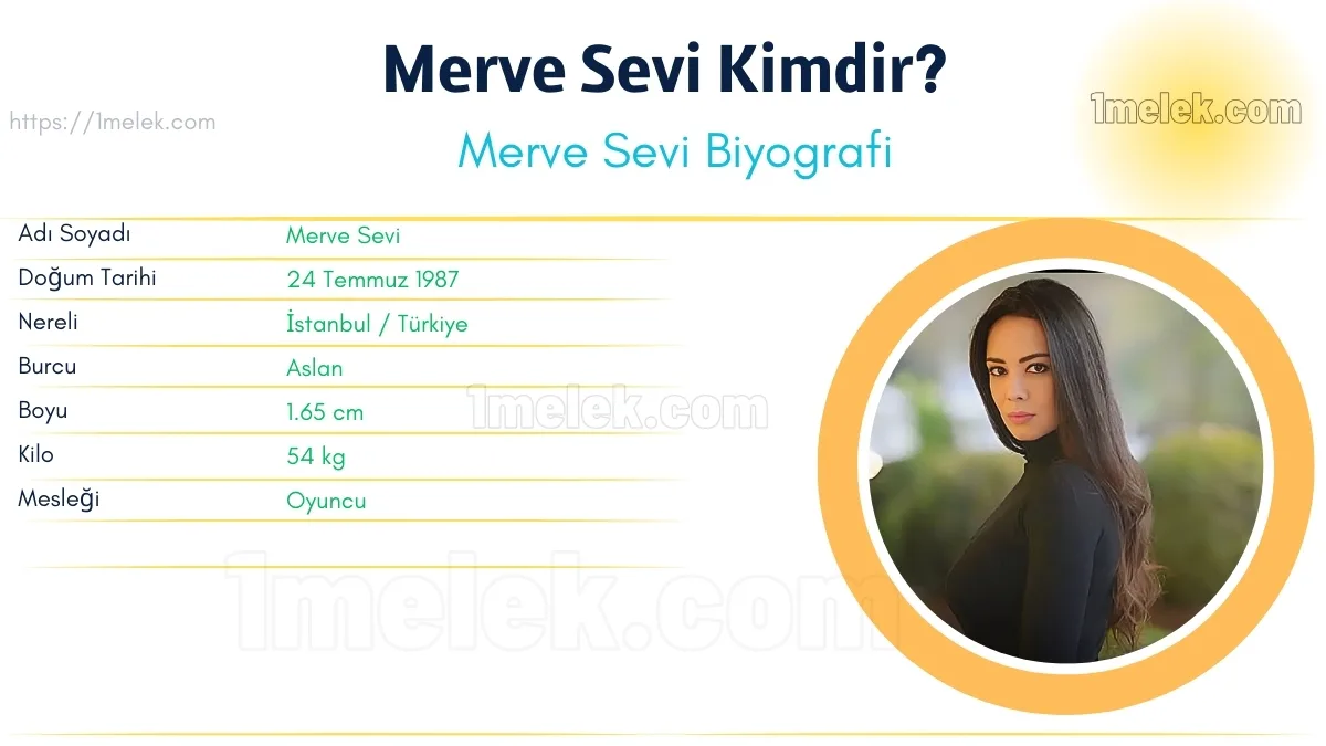 Merve Sevi Boyu, Kilosu, Yaşı, Biyografisi