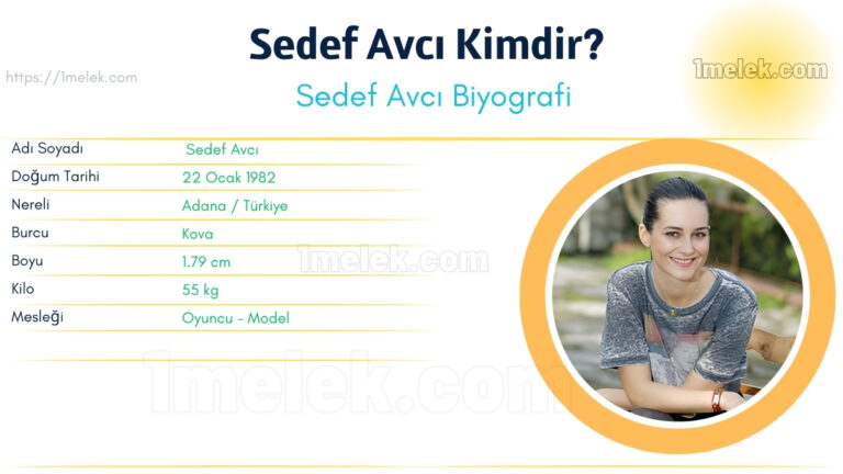 sedef avci kac kilo boyu kac nereli kac yasinda esi kimdir