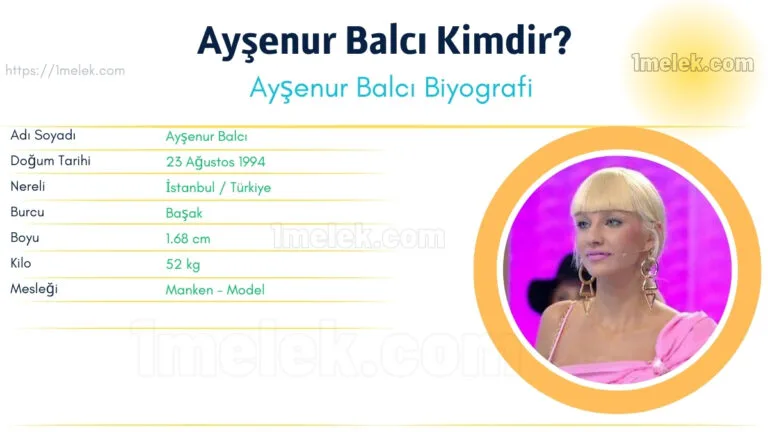 aysenur balci kac kilo boyu kac nereli kac yasinda esi kimdir