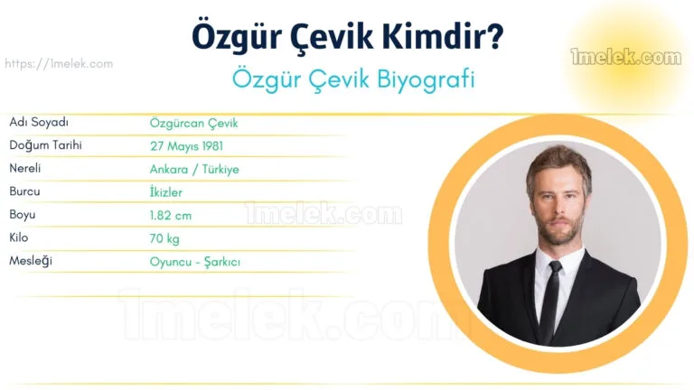 ozgur cevik kac kilo boyu kac nereli kac yasinda esi kimdir