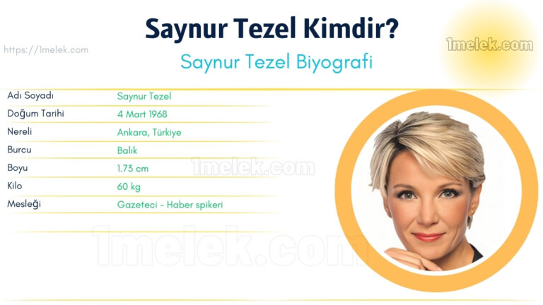 saynur tezel kac kilo boyu kac nereli kac yasinda esi kimdir