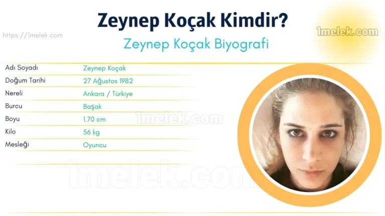 zeynep kocak kac kilo boyu kac nereli kac yasinda esi kimdir