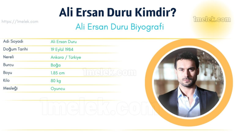ali ersan duru kac kilo boyu kac nereli kac yasinda esi kimdir