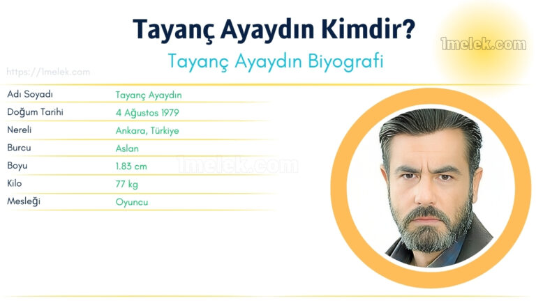 tayanc ayaydin kac kilo boyu kac nereli kac yasinda esi kimdir
