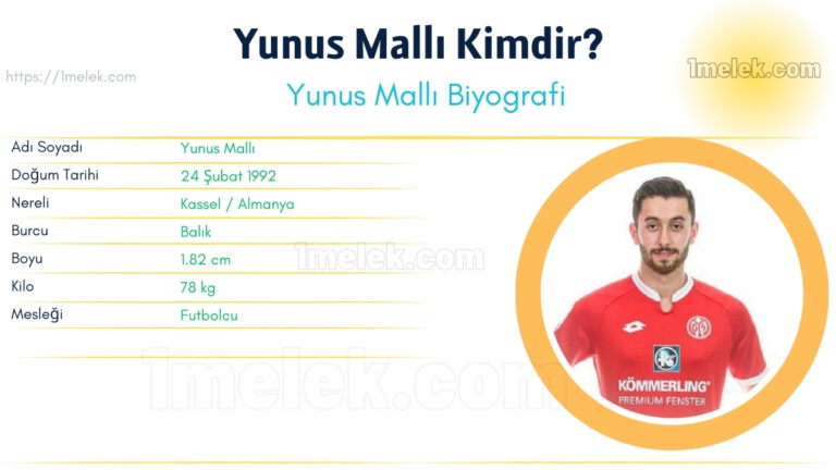 yunus malli kac kilo boyu kac nereli kac yasinda esi kimdir