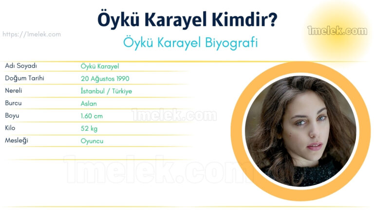 oyku karayel kac kilo boyu kac nereli kac yasinda esi kimdir