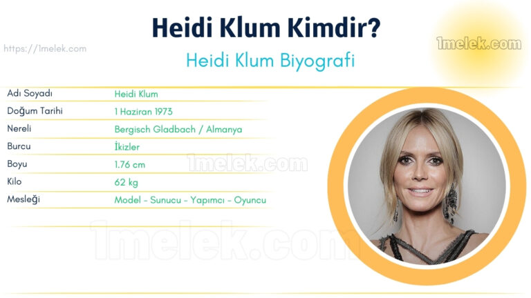 heidi klum kac kilo boyu kac nereli kac yasinda esi kimdir