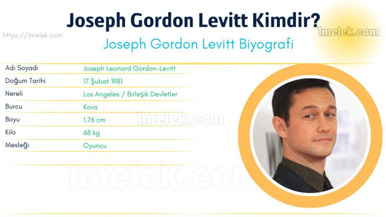 joseph gordon levitt kac kilo boyu kac nereli kac yasinda esi kimdir