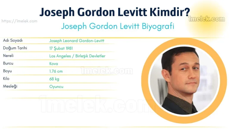 joseph gordon levitt kac kilo boyu kac nereli kac yasinda esi kimdir