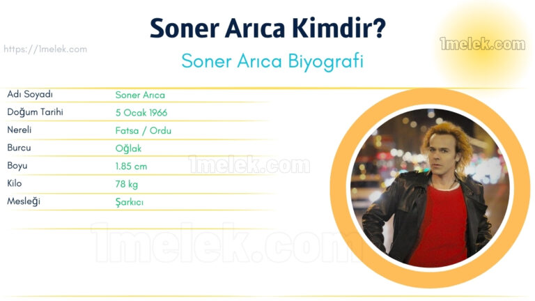 soner arica kac kilo boyu kac nereli kac yasinda esi kimdir