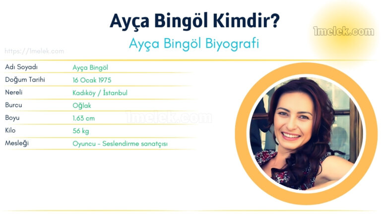 ayca bingol kac kilo boyu kac nereli kac yasinda esi kimdir