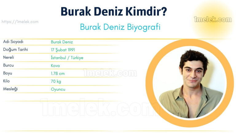 burak deniz kac kilo boyu kac nereli kac yasinda esi kimdir