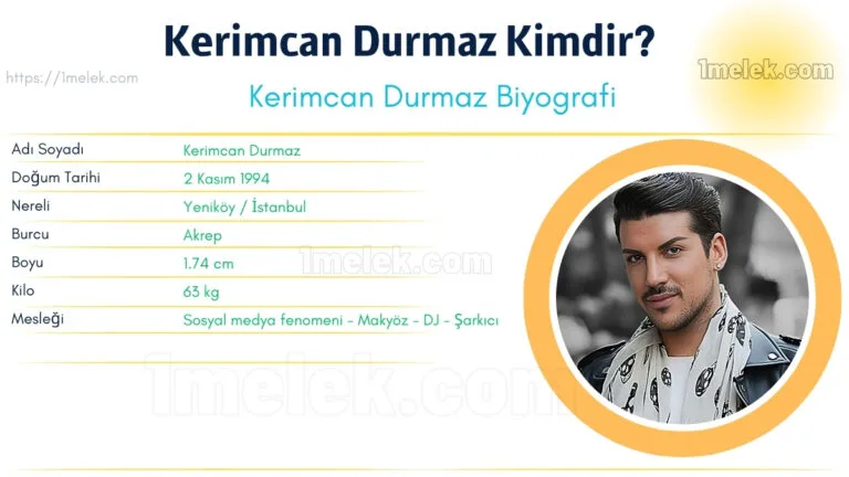 kerimcan durmaz kac kilo boyu kac nereli kac yasinda esi kimdir