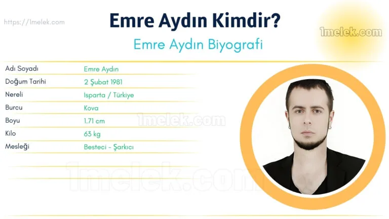 emre aydın kac kilo boyu kac nereli kac yasinda esi kimdir