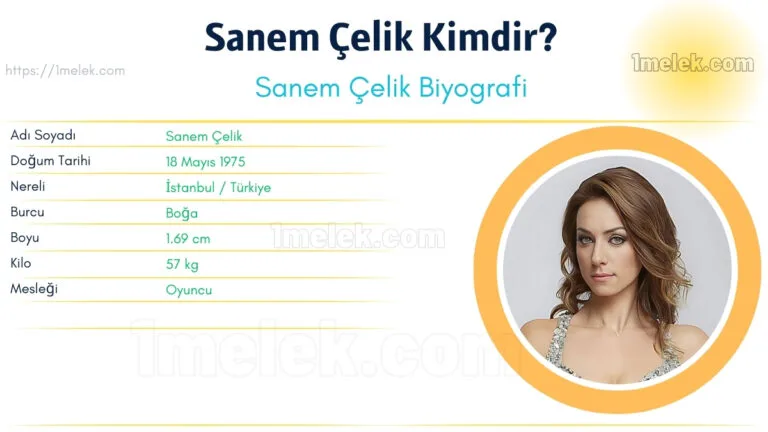 sanem celik kac kilo boyu kac nereli kac yasinda esi kimdir