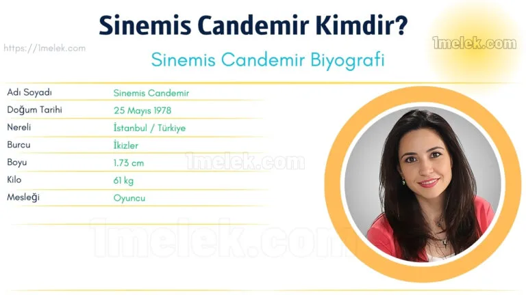 sinemis candemir kac kilo boyu kac nereli kac yasinda esi kimdir