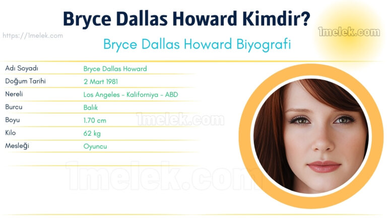 bryce dallas howard kac kilo boyu kac nereli kac yasinda esi kimdir