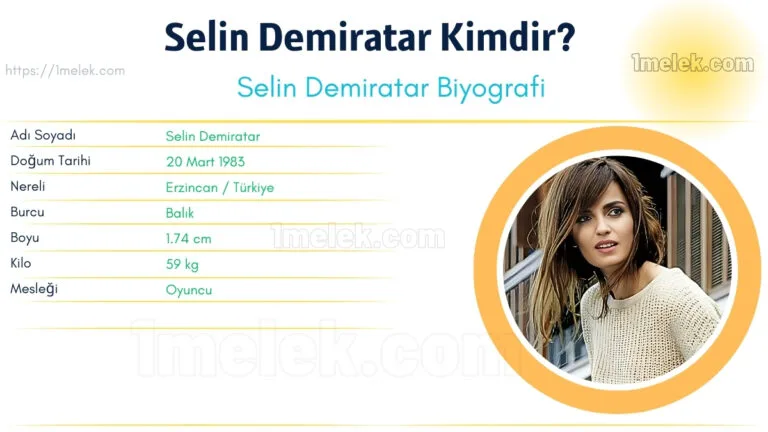 selin demiratar kac kilo boyu kac nereli kac yasinda esi kimdir