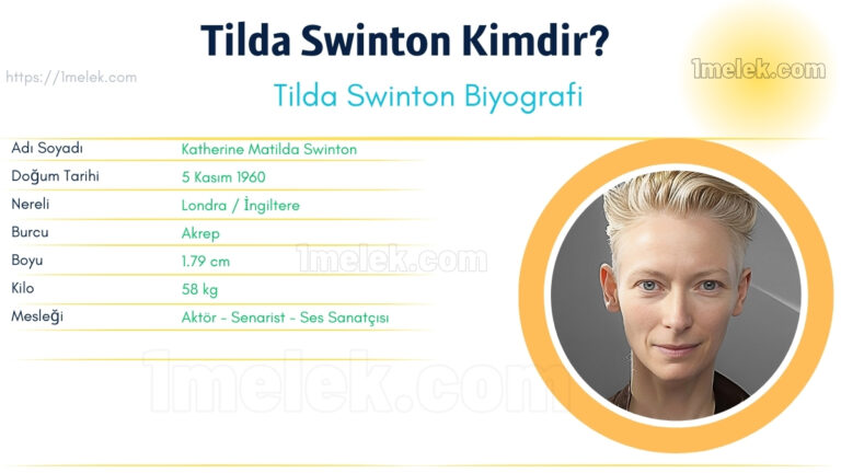 tilda swinton kac kilo boyu kac nereli kac yasinda esi kimdir
