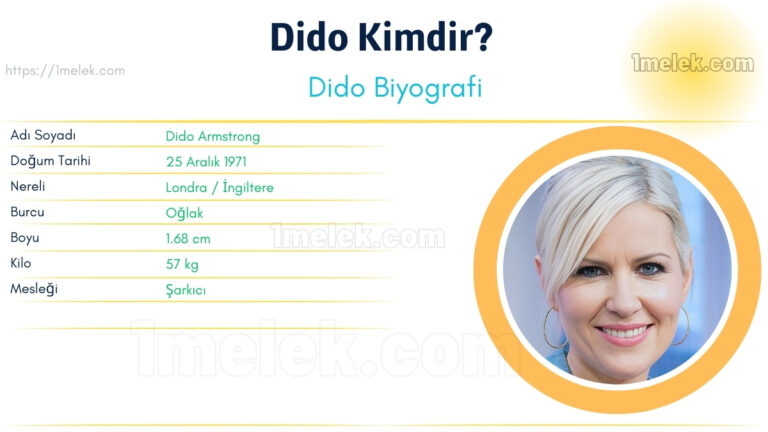 dido kac kilo boyu kac nereli kac yasinda esi kimdir