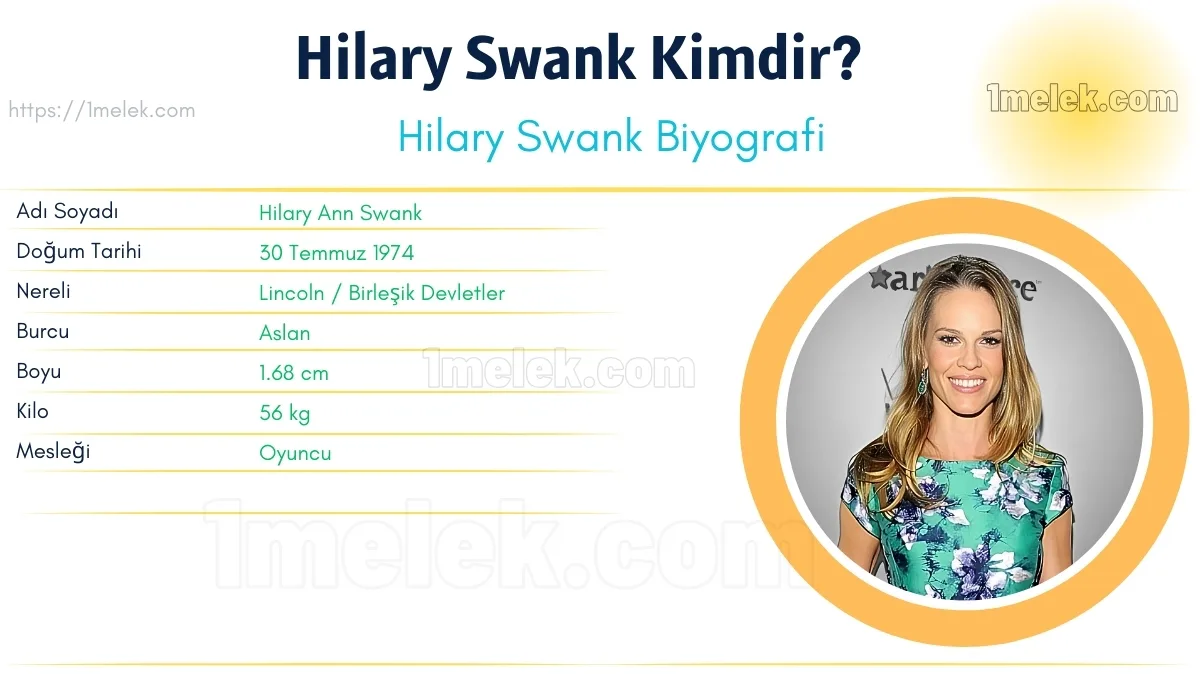 Hilary Swank – Kaç Kilo, Boyu Kaç, Nereli, Kaç Yaşında, Kimdir ?