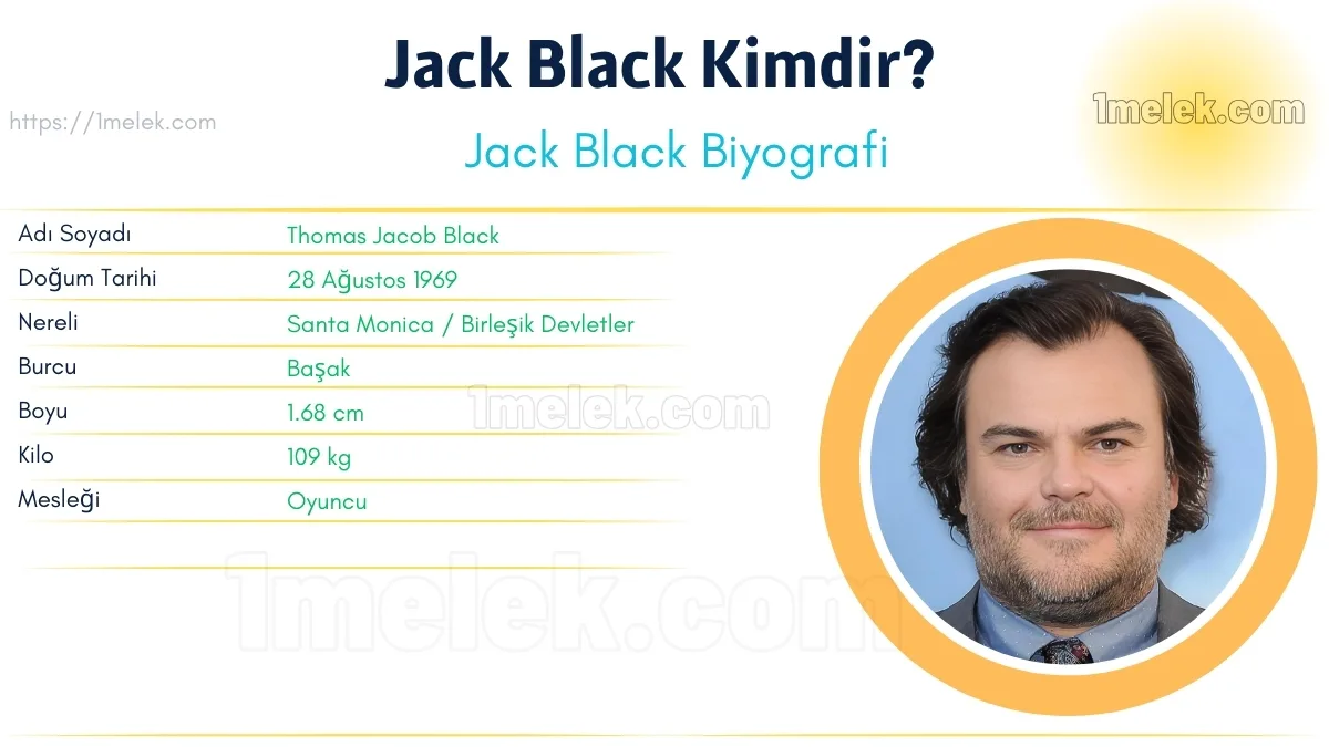 Jack Black – Kaç Kilo, Boyu Kaç, Nereli, Kaç Yaşında, Kimdir ?