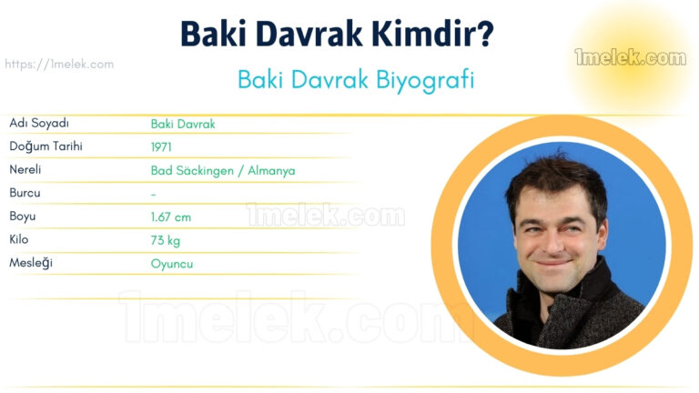 baki davrak kac kilo boyu kac nereli kac yasinda esi kimdir