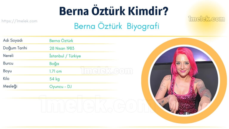 berna ozturk kilo boyu kac nereli kac yasinda esi kimdir