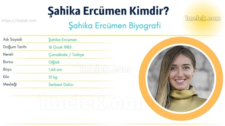 sahika ercumen kac kilo boyu kac nereli kac yasinda esi kimdir