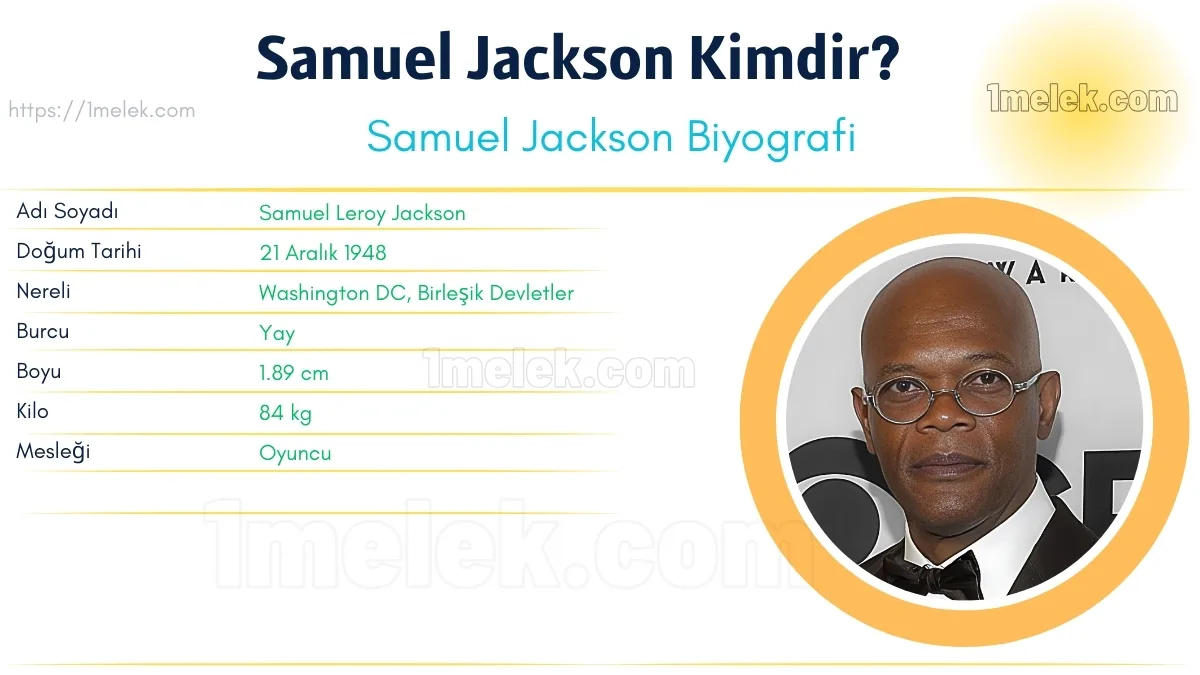 Samuel Jackson – Kaç Kilo, Boyu Kaç, Nereli, Kaç Yaşında, Kimdir ?