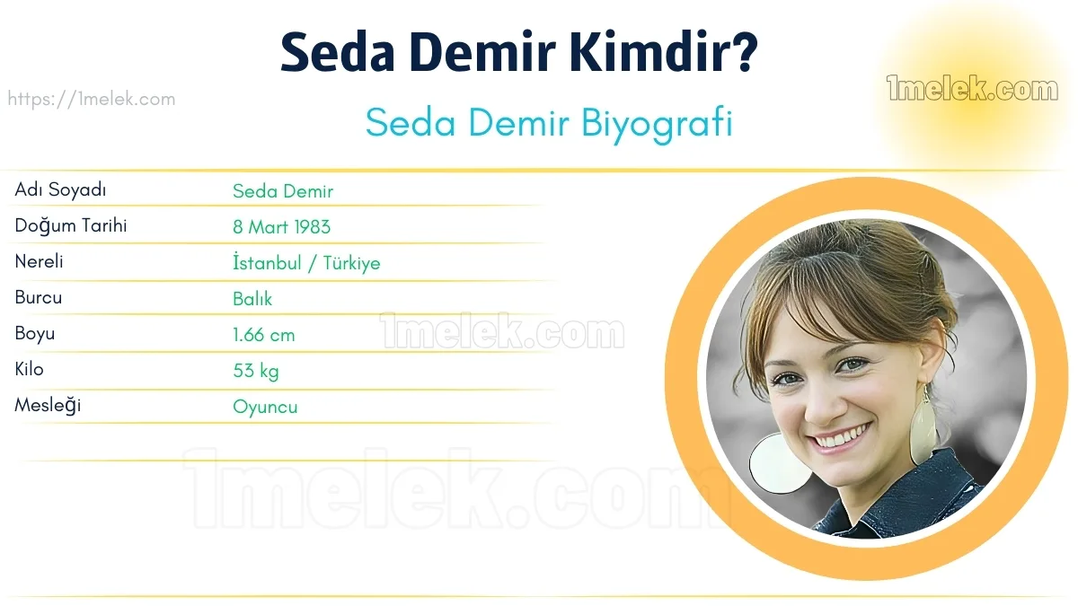 Seda Demir – Kaç Kilo, Boyu Kaç, Nereli, Kaç Yaşında, Kimdir ?