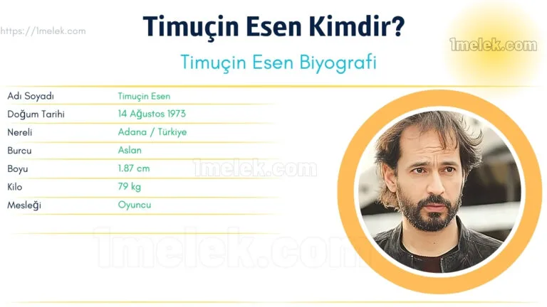 timuçin esen kac kilo boyu kac nereli kac yasinda esi kimdir Kopyası