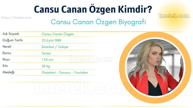 cansu canan ozgen kac kilo boyu kac nereli kac yasinda esi kimdir
