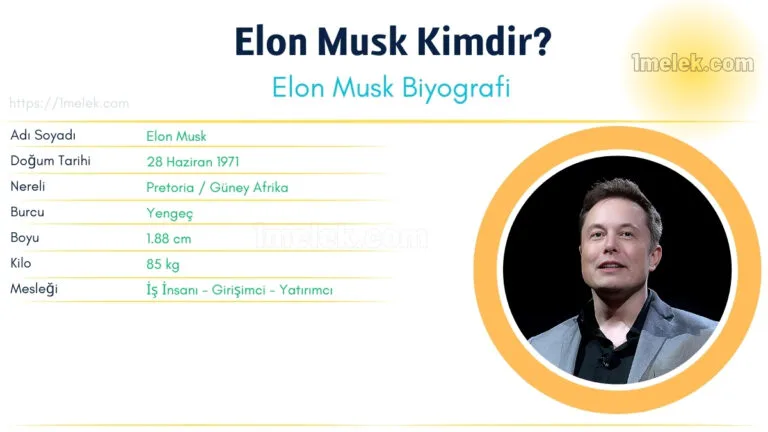 elon musk kilo boyu kac nereli kac yasinda esi kimdir