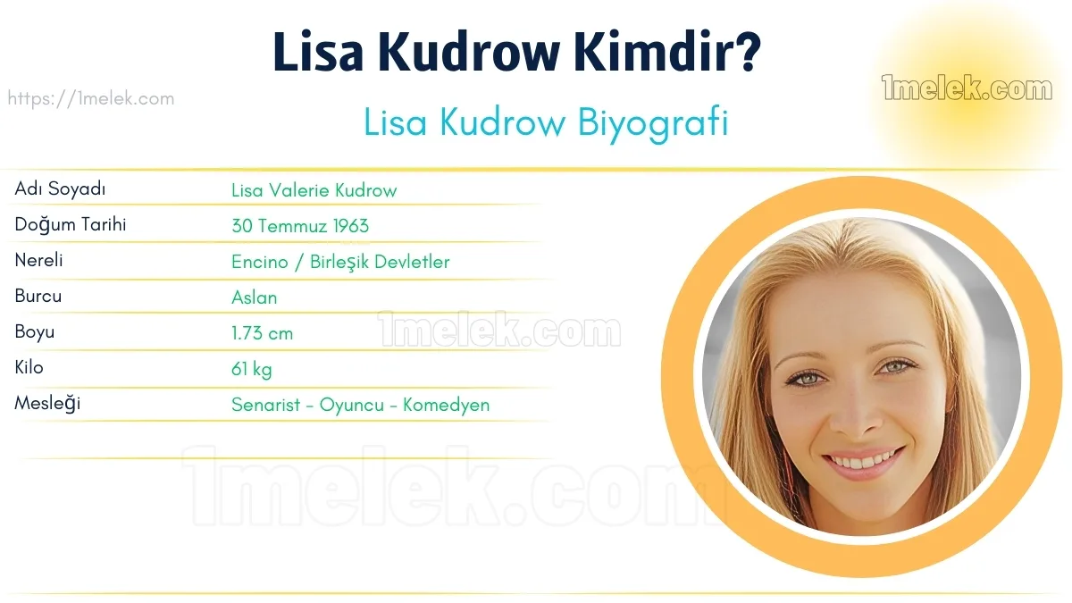 Lisa Kudrow – Kaç Kilo, Boyu Kaç, Nereli, Kaç Yaşında, Kimdir ?