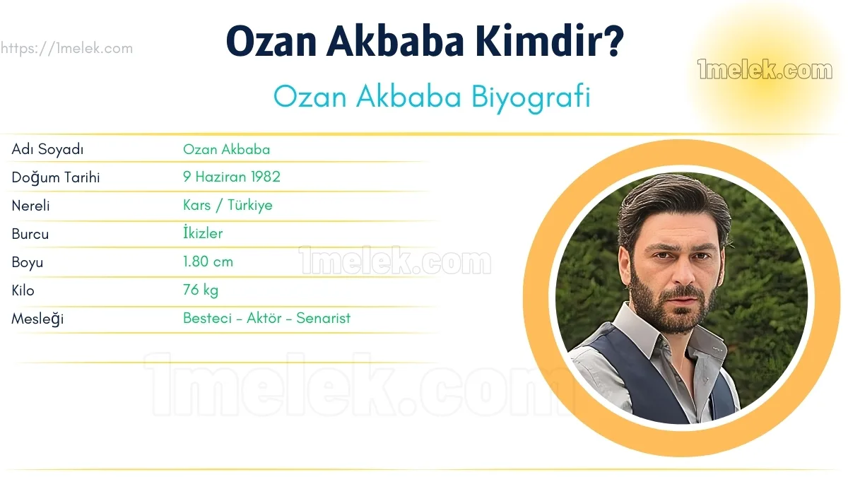 Ozan Akbaba – Kaç Kilo, Boyu Kaç, Nereli, Kaç Yaşında, Kimdir ?
