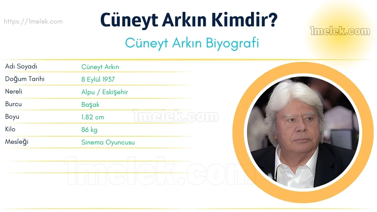 Cüneyt Arkın – Kaç Kilo, Boyu Kaç, Nereli, Kaç Yaşında, Kimdir ?